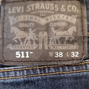 Levi's Slim Fit Men's Dark Blue Jeans